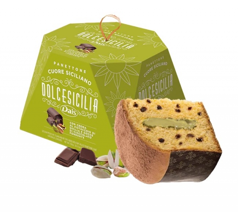 Dais Panettone cuore siciliano al pistacchio 750 Gr.