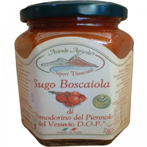 Sauce aux tomates du Vésuve boscaiola | Piennolo