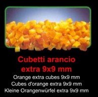 cubos de color naranja