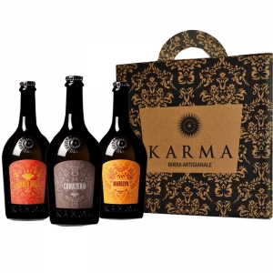 Birra Artigianale Karma Idea Regalo (Tris Bottiglie 75 Cl)