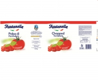Tomates hachées 3400 Gr. (30 pièces )
