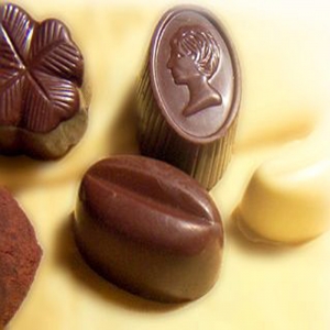 Boîte friandises chocolatées à partir de gr. 250