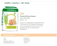San Felice tipo de harina "00" verde - para el pan (verde bolsa de 25 Kg)