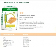 San Felice Mehl Typ "00" Grün - für Gnocchi und Pasta (Green Bag 25 Kg)