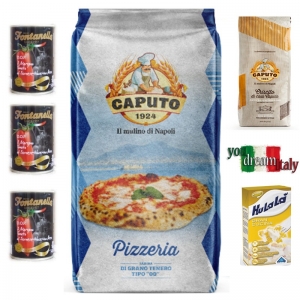 Kit Flour Caputo Bleu Pizzeria avec Criscito