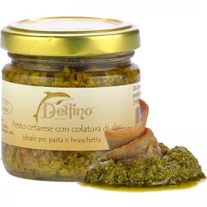 Pesto cetarese avec anchois sauce 212 ml
