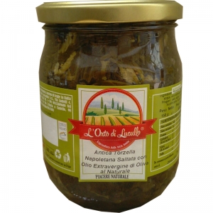 Torzella alten neapolitanischen Sauteed in EVOO Oil