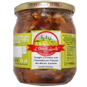 Honig Pilze mit Tomaten Pizzuto des Berges Somma - Orto di Lucullo