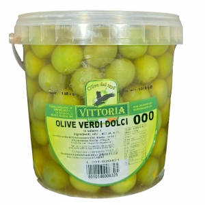 Grüne Oliven Süßigkeiten Kg.1