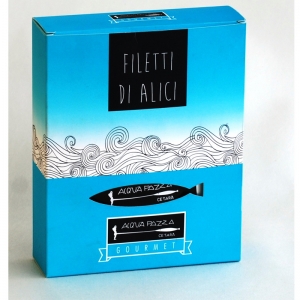 Anchovy fillets 50 Gr. - Acqua Pazza Gourmet