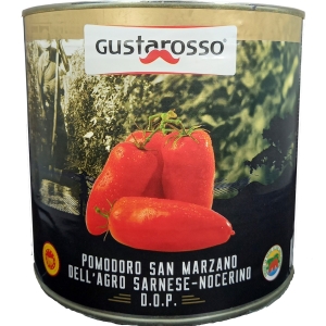 San Marzano DOP tomate d'Agro-Sarnese Nocerino Gr. 2550 - Gustarosso