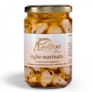 Marinated Garlic 580 ml - Delfino Battista