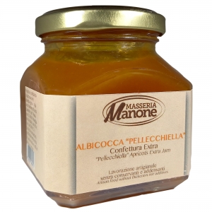 Confettura extra di albicocca “pellecchiella” del Vesuvio Gr. 220