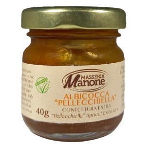 Confettura extra di albicocca “pellecchiella” del Vesuvio Gr. 40