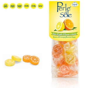Tropfen mit Zitronen- und Orangengeschmack - Perle di Sole
