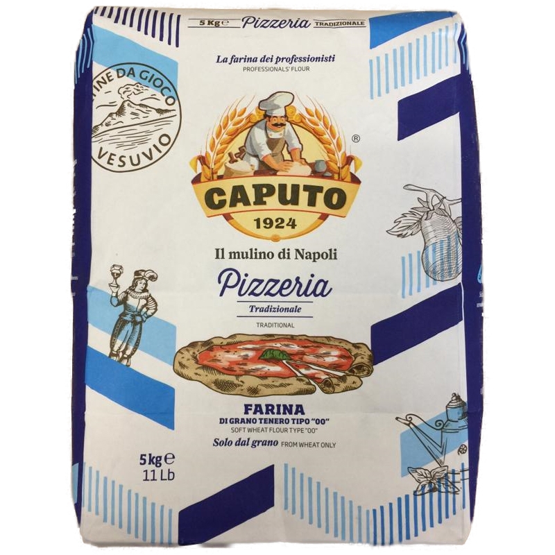 Farine à pizza 00 Caputo Classica Doppio Zero 1 kg - Farine à pizza  italienne type 00