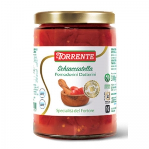 Schiacciatella Datterini Tomaten 530g - La Torrente