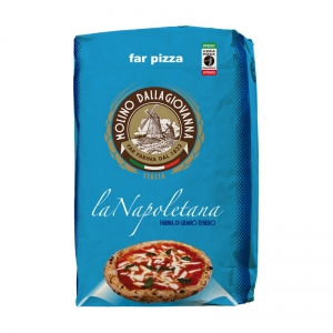 Harina Far Pizza LaNapoletana Tipo 00 Kg. 25  -  Molino Dallagiovanna