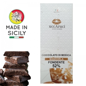 Cioccolato di Modica Mandorla 100g - UCCARUCI