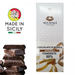 Chocolate of Modica Zenzero 100g - UCCARUCI