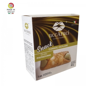 Mini Cannoli Pistacchio  Snack - Uccaruci