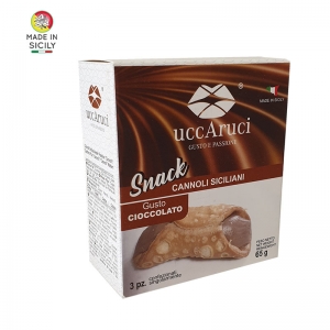 Mini Cannoli Cioccolato Snack - Uccaruci