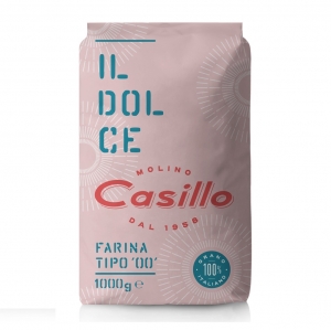 Farine douce type "00" 1Kg - Molino Casillo