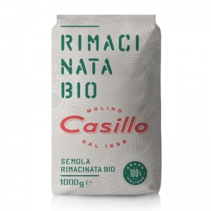 Semoule de blé dur remélie biologique Semoule 1 kg - Molino Casillo