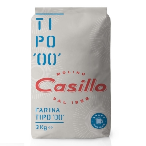 Type de farine "00" 3kg - Molino Casillo