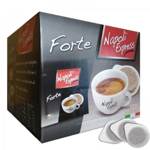 Café expresso Forte 100 dosettes - Naples Express