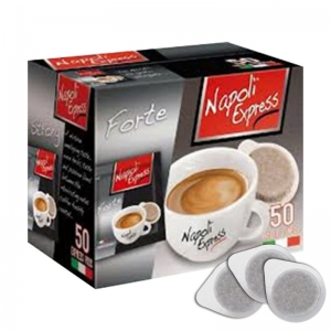 Café expresso Forte 50 dosettes - Naples Express
