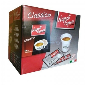Café expreso Classico 50 vainas + Kit - Napoli Express  