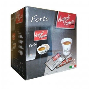 Espresso coffee Forte 50 pods +Kit - Napoli Express