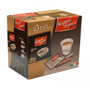 Espresso coffee ORO 50 pods +Kit - Napoli Express