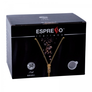 Café expresso Forte 50 dosettes - ESPRESSO Italiano