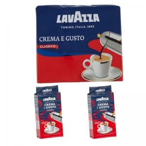 Caffè Crema e Gusto Classico 2x250g - LavAzza