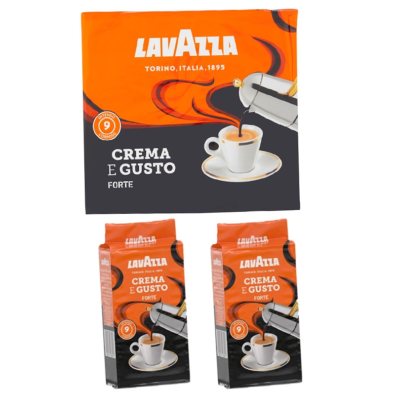 Café molido sabor chocolate y frutos secos Lavazza Crema e Gusto Classico  250 g