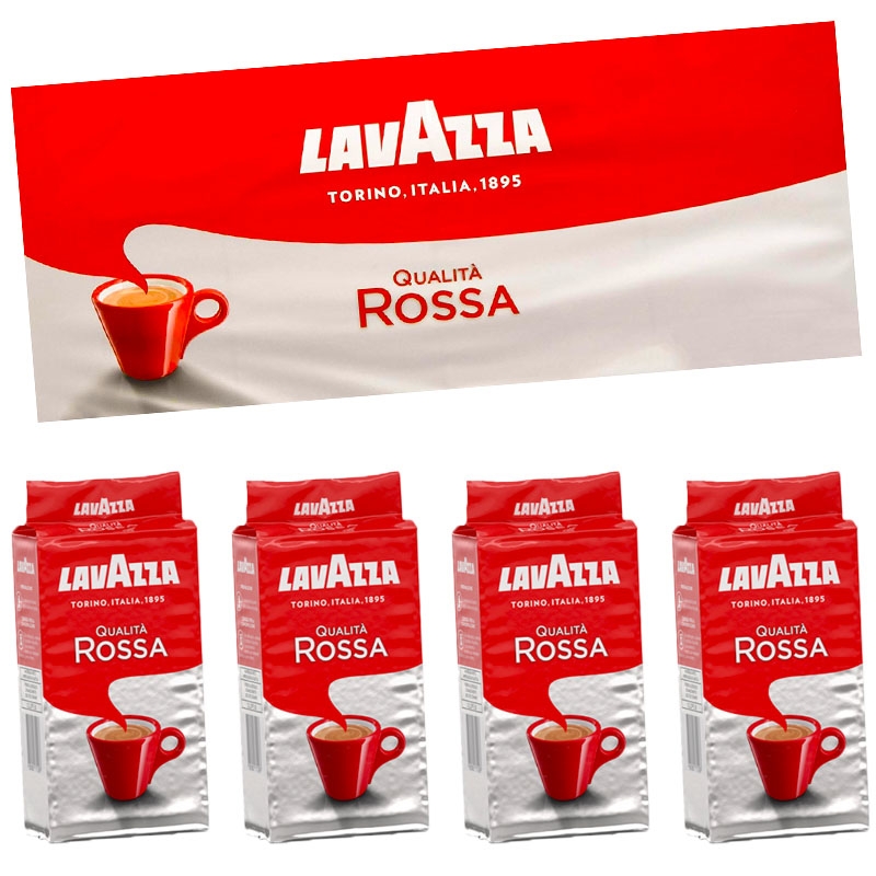 Coffee Qualità Rossa 2x250g - LavAzza