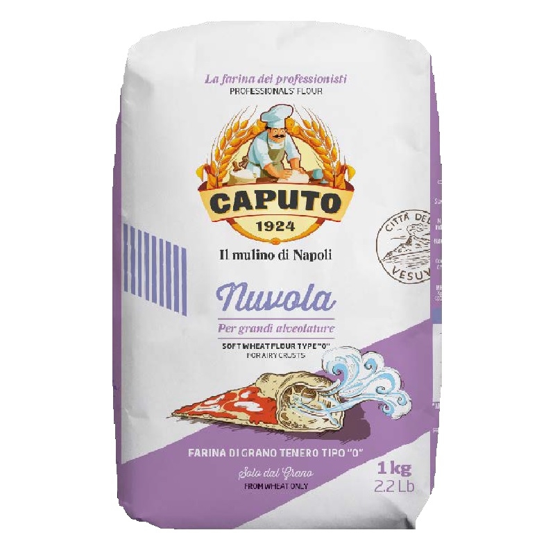 Farine type 0 CAPUTO Nuvola Idéal pour les pizzas et pâtes légères 1 kg -  Farine - La Calabrese