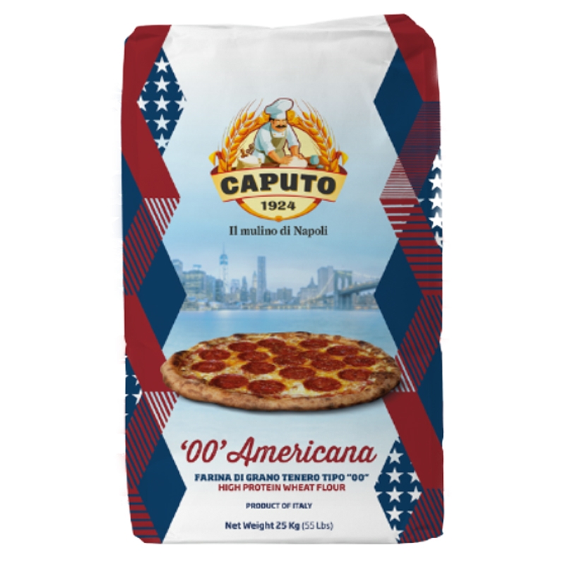 Farine Caputo '00' Americana - Pour pizza américaine Kg. 25