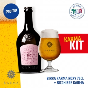 Birra Karma Roxy 75 cl+Bicchiere Omaggio