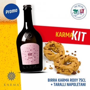 Birra Karma Roxy 75 cl+ Taralli 500 Gr.