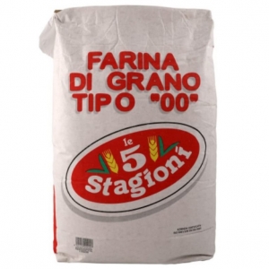 Le 5 Stagioni Farine de blé type 00 25 Kg.