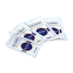 azúcar granulada en 6 Gr. sobres monodosis - caja de 10 kg blu italia
