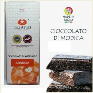 Cioccolato di Modica Arancia 100g - UCCARUCI