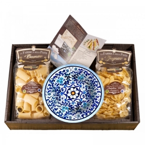 Caja regalo 800 Style ensaladera y pasta - la Fabbrica della Pasta di Gragnano.