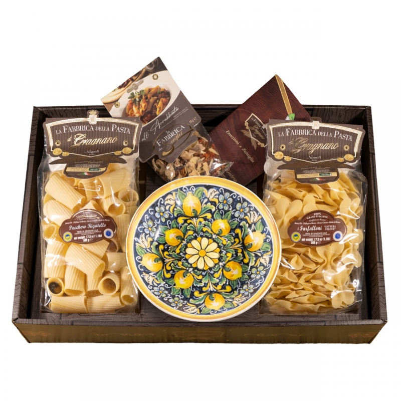 gift box Sorrento salad bowl, pasta and dressing - la Fabbrica