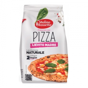 Molino Rossetto Mix für Pizza mit Sauerteig 750 Gr.