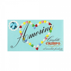 Confetti Crispo Amorini himmelblau 1 kg.
