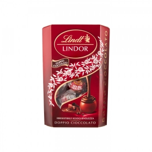 Lindt Lindor Double Chocolate Chocolates 200 Gr.
